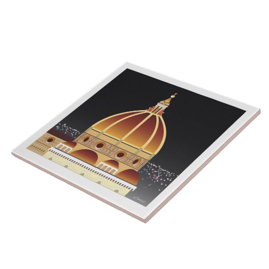 Duomo Ceramic Tile Tegeltje (Zijkant)