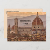 Duomo di Firenze Florence Italy Design Briefkaart (Voorkant / Achterkant)
