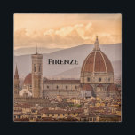 Duomo di Firenze Florence Italy Design Magnet<br><div class="desc">Cattedrale di Santa Maria del Fiore is de Duomo di Firenze, of de Cathedraal van Florence in Florence, Italië staat op deze Magnet met aanpasbare tekst.</div>