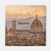 Duomo di Firenze Florence Italy Design Magnet (Voorkant)