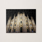 Duomo di Milano bij nacht - 8x10 - 110 pc Legpuzzel (Horizontaal)