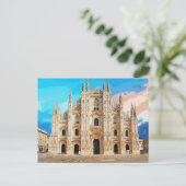 Duomo di Milano Church Milaan Italië #2 Briefkaart (Staand voorkant)