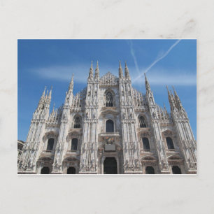 Duomo di Milano gothic kathedraal kerk, Milaan, Th Briefkaart