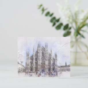 Duomo di Milano Italië Briefkaart