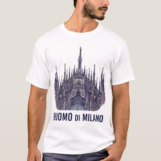 Duomo di Milano (Kathedraal van Milaan) T-shirt (Voorkant)