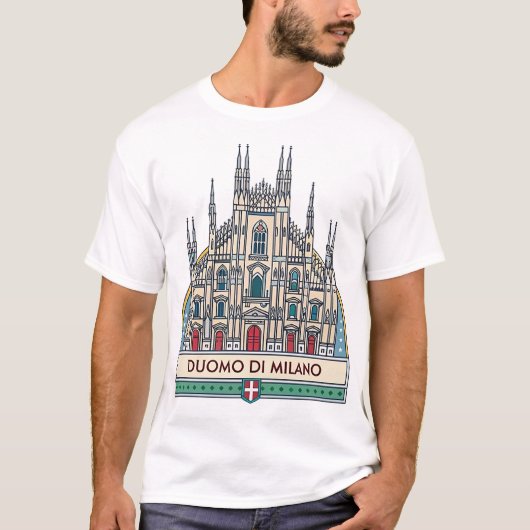Duomo di Milano (Kathedraal van Milaan) T-shirt (Voorkant)