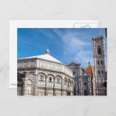 Duomo en Baptistry, Florence briefkaart (Voorkant / Achterkant)