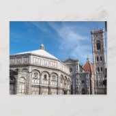 Duomo en Baptistry, Florence briefkaart (Voorkant)
