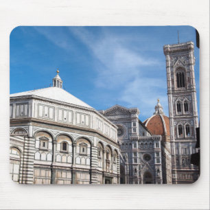 Duomo en Baptistry, Florence mousepad Muismat
