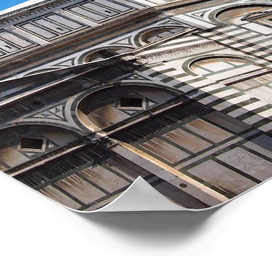 Duomo en Baptistry, Florence poster (Hoek)