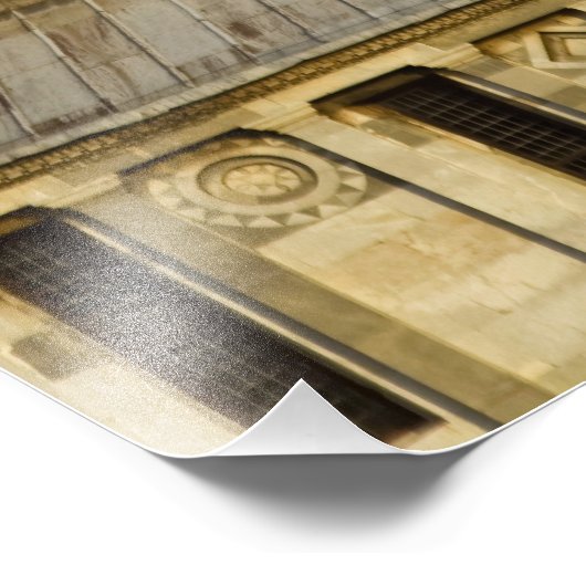 Duomo en Leaning Tower, Pisa, Toscane, Italië Foto Afdruk (Hoek)