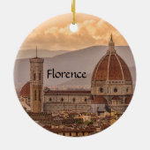 Duomo Florence Italy Cathedraal Design Ornament (Achterkant)