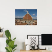 Duomo, Florence photo Poster (Thuiskantoor)