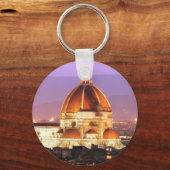 Duomo-hoofdknoppen voor foto's sleutelhanger (Voorkant)