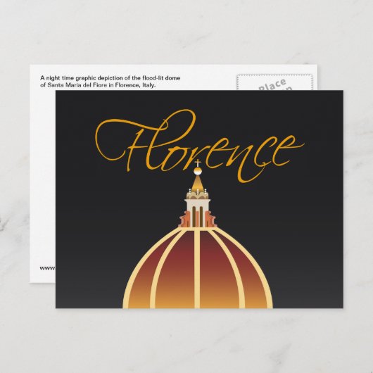 Duomo horizontale postkaart (Voorkant / Achterkant)