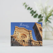 Duomo in Florence, Italië Briefkaart (Staand voorkant)
