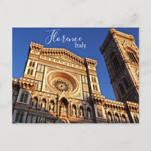 Duomo in Florence, Italië Briefkaart