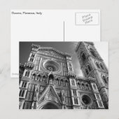 Duomo in Florence, Italië Briefkaart (Voorkant / Achterkant)