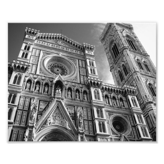 Duomo in Florence, Italië Foto Afdruk (Voorkant)