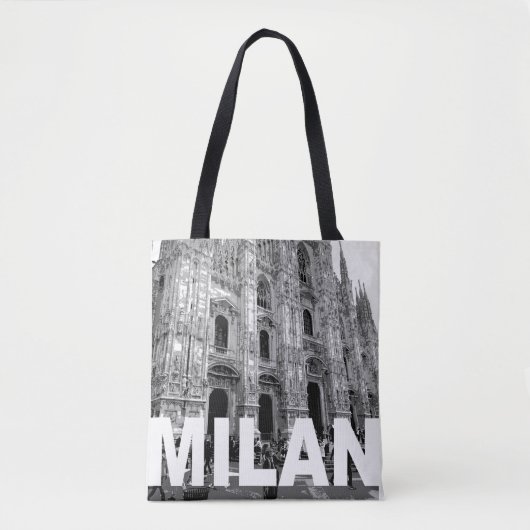 Duomo kathedraal kerk van Milaan, Lombardije op ee Tote Bag (Voorkant)