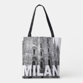 Duomo kathedraal kerk van Milaan, Lombardije op ee Tote Bag (Achterkant)