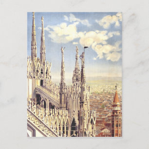 Duomo kathedraal van Milaan Geboorte van de Heilig Briefkaart