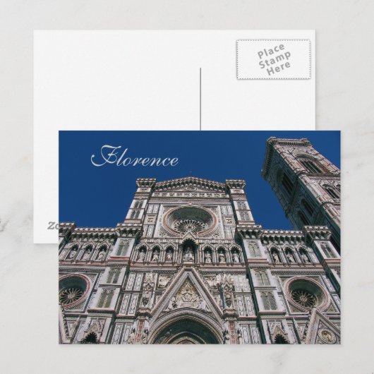 Duomo of Santa Maria Del Fiore, Florence, Italië Briefkaart (Voorkant / Achterkant)