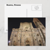 Duomo's kathedraal, Firenze Briefkaart (Voorkant / Achterkant)