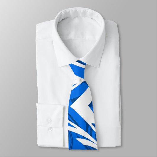 Duotone Tribal Stropdas Blue (Gebonden)