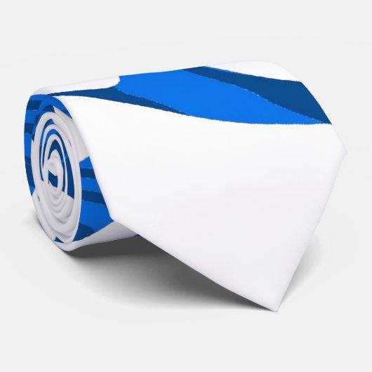 Duotone Tribal Stropdas Blue (Opgerold)