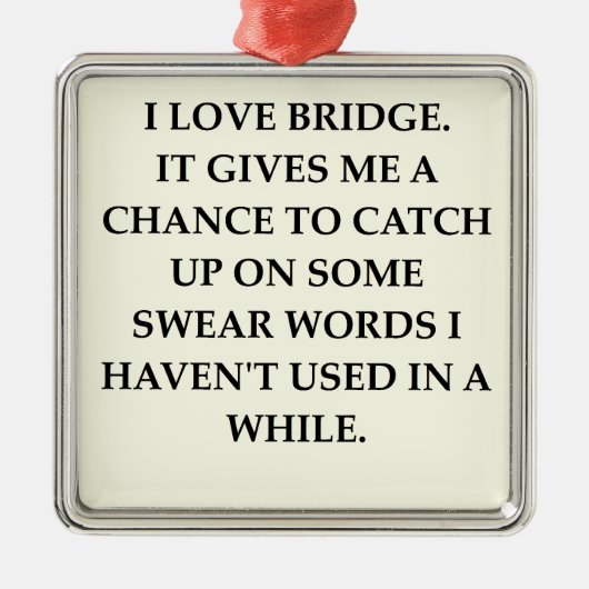 dup;ijsbrug metalen ornament (Voorkant)