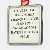 dup;ijsbrug metalen ornament (Links)