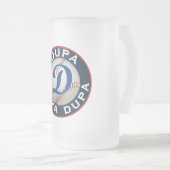 Dupa Baseball logo Matglas Bierpul (Voorkant rechts)