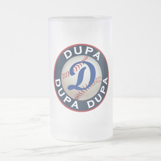 Dupa Baseball logo Matglas Bierpul (Center)