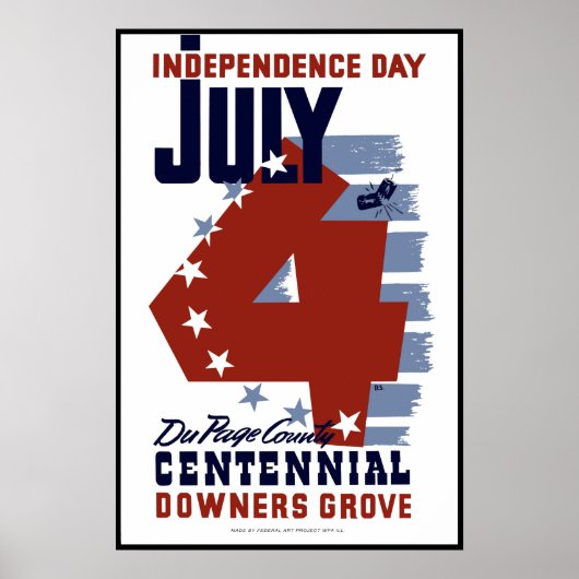 DuPage County Centennial Poster (Voorkant)