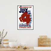 DuPage County Centennial Poster (Keuken)