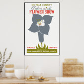 DuPage County Flower Show Poster (Keuken)