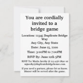 Duplicaat Een game Intelligent Minds ontmoeten Kaart (Achterkant)