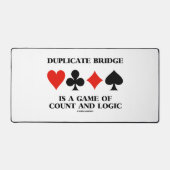 Duplicate Bridge Is A Game Of Count And Logic Bureaumat (Voorkant)