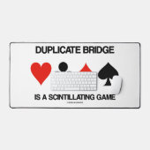 Duplicate Bridge Is Een Prikkelend Spel Humor Bureaumat (Keyboard & Muis)