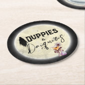 Duppies en Daiquiris Halloween Papier Onderzetter (Gebogen)