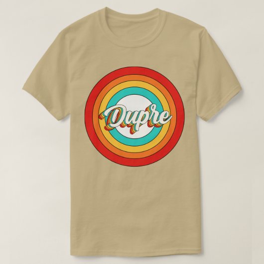 Dupre Naam Shirt  Dupre Circle (Design voorkant)