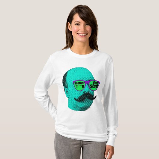 dupstache t-shirt (Voorkant volledig)