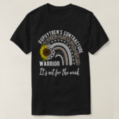 Dupuytren's Contracture Awareness shirt, moeders v T-shirt (Design voorkant)