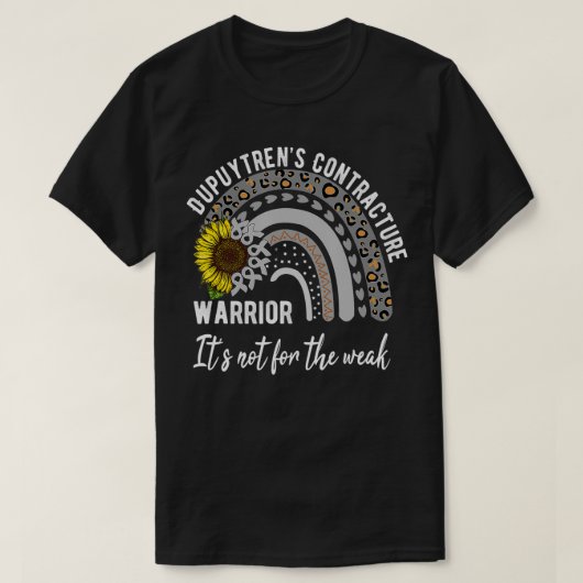 Dupuytren's Contracture Awareness shirt, moeders v T-shirt (Design voorkant)