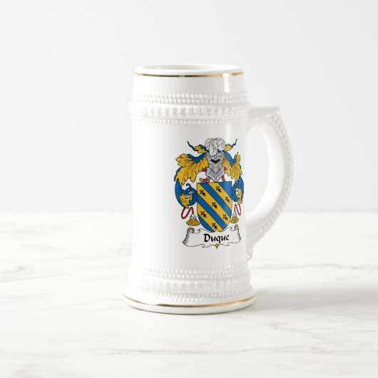 Duque Family Crest Bierpul (Voorkant rechts)