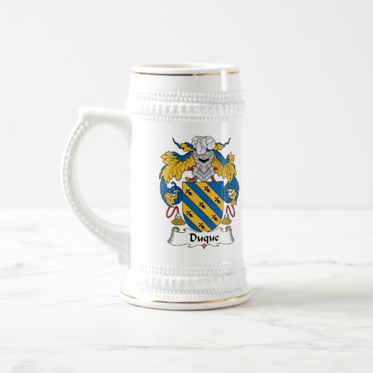 Duque Family Crest Bierpul (Links)