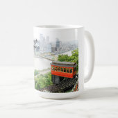 Duquesne Inline in Pittsburgh Pennsylvania Koffiemok (Voorkant rechts)