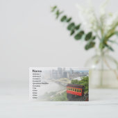 Duquesne Inline in Pittsburgh, Pennsylvania Visitekaartje (Staand voorkant)