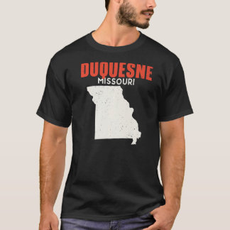 Duquesne Missouri USA State America Travel Missour T-shirt